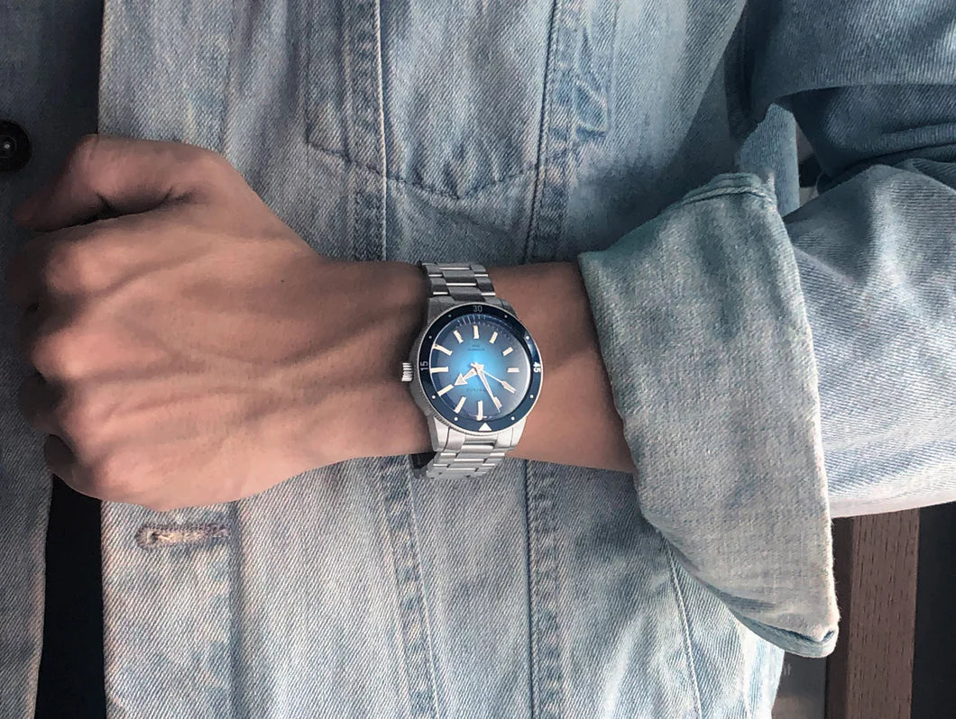 Montage Blue Diver Ocean Miyota 9015 40 mm