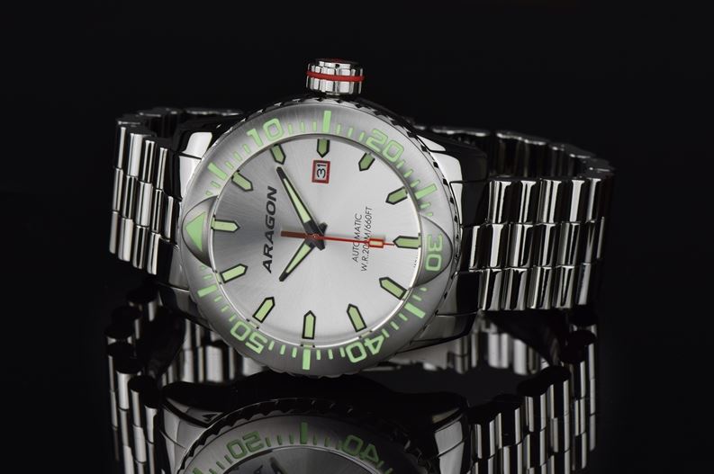 Aragón Matador 50 NH35 esfera plateada