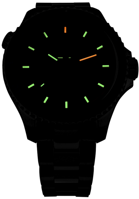 Traser P67 Diver Orange Conjunto especial Swiss Made Tritium Watch 109379