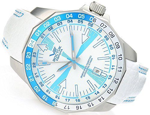 Radio Vostok Europe Generation-1 con esfera azul y blanca 2426/225A270 **RARO**