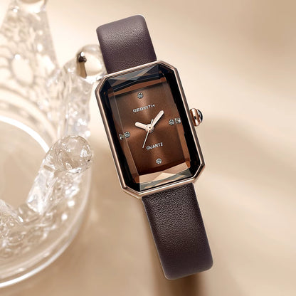 Retro Casual Elegant Versatile Ladies Quartz Watch