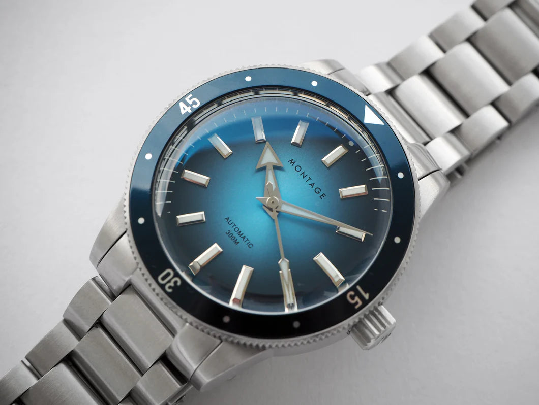 Montage Blue Diver Ocean Miyota 9015 40 mm