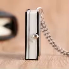 Necklace or Pocket Quartz Watch - Anime Antique ¨Death Note¨ Book