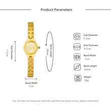 Ladies Silver Bracelet Style Watch