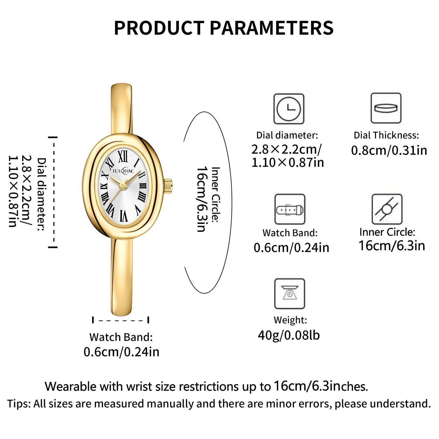 Women's Water-Resistant Quartz Watch with Stainless Steel Gold Dial and Locking Band