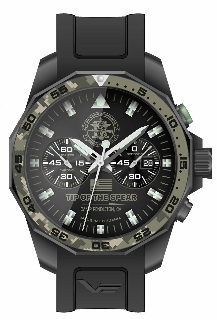 Reserva Vostok Europe 11.ª Unidad Expedicionaria de los Marines 6S21-225C465A Reloj exclusivo R2A para hombre