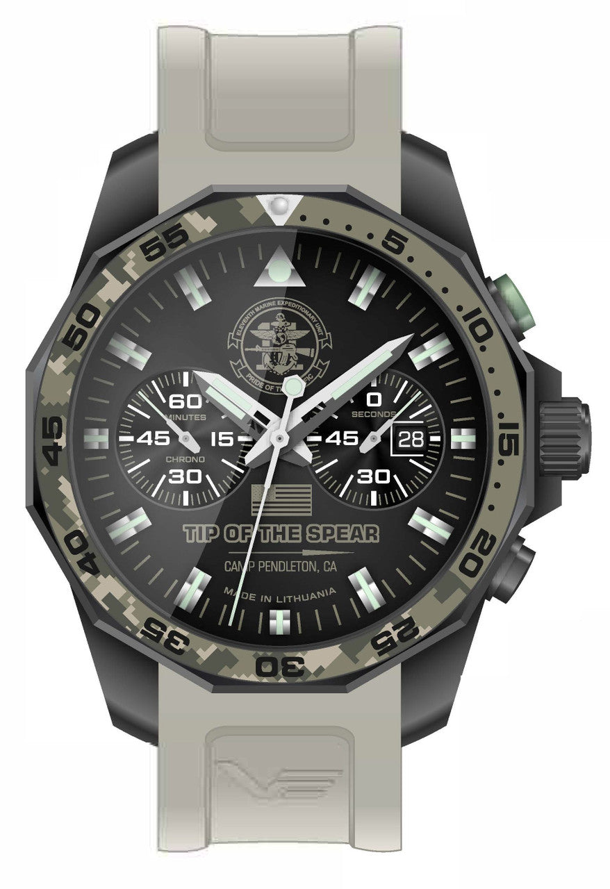 Reserva Vostok Europe 11.ª Unidad Expedicionaria de los Marines 6S21-225C465A Reloj exclusivo R2A para hombre