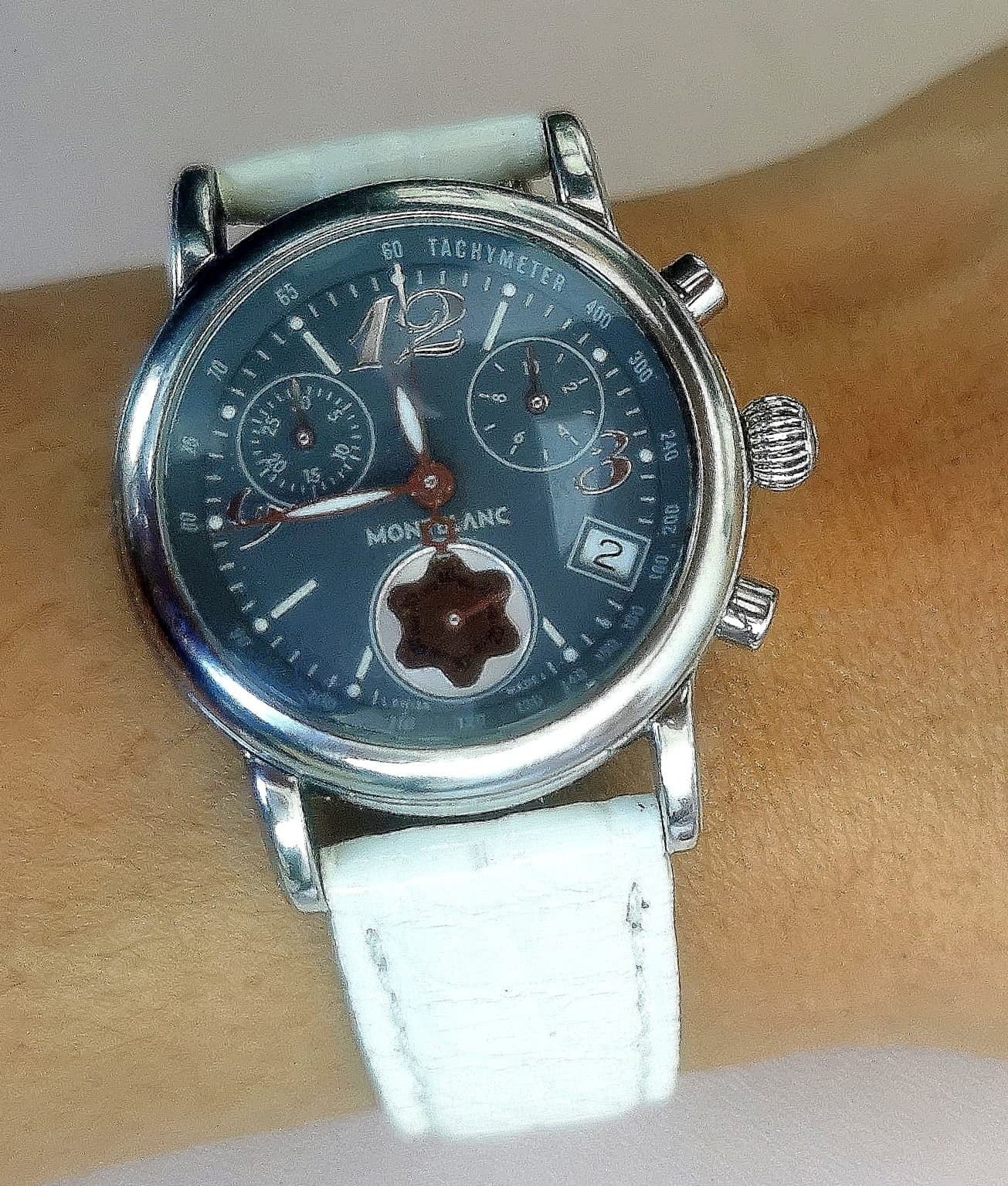 Lady's Mont Blanc MiniStar Chrono/Quartz Reference 7039