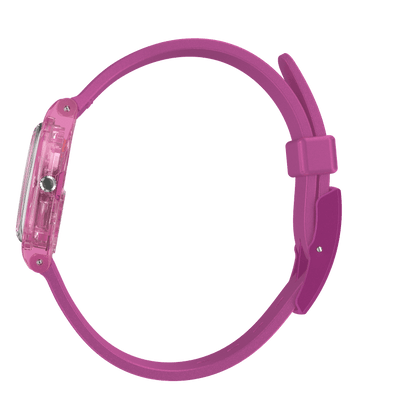 Swatch Fairy Cherry cuarzo esfera rosa reloj para mujer LP158