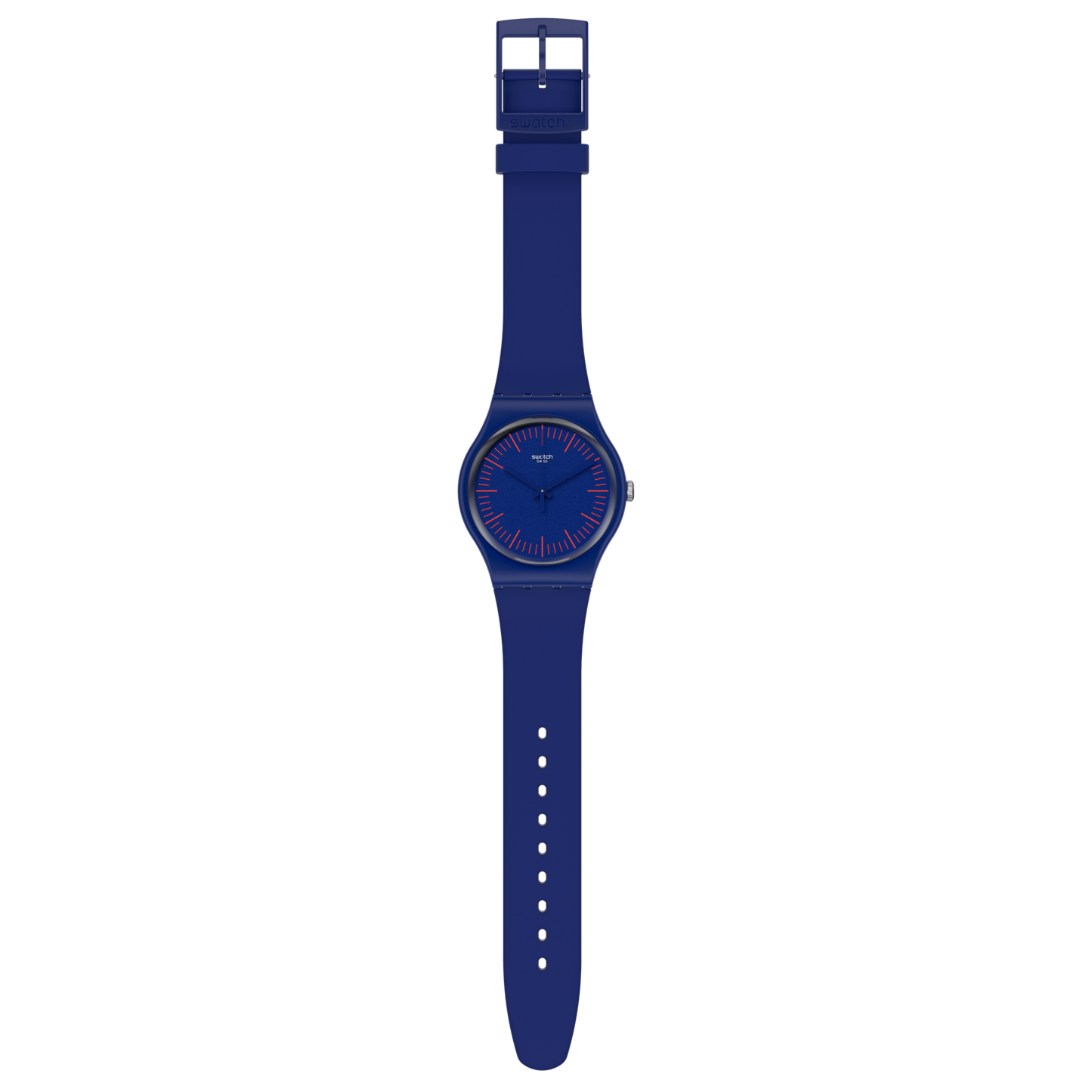 Reloj Swatch Bluenred Cuarzo Esfera Azul Hombre SUON146