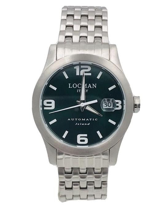 Reloj automático para hombre Locman Island con esfera verde 615ACV/460