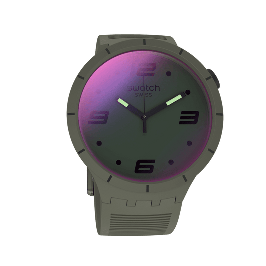 Reloj Swatch Futuristic Cuarzo Verde Hombre SO27M105